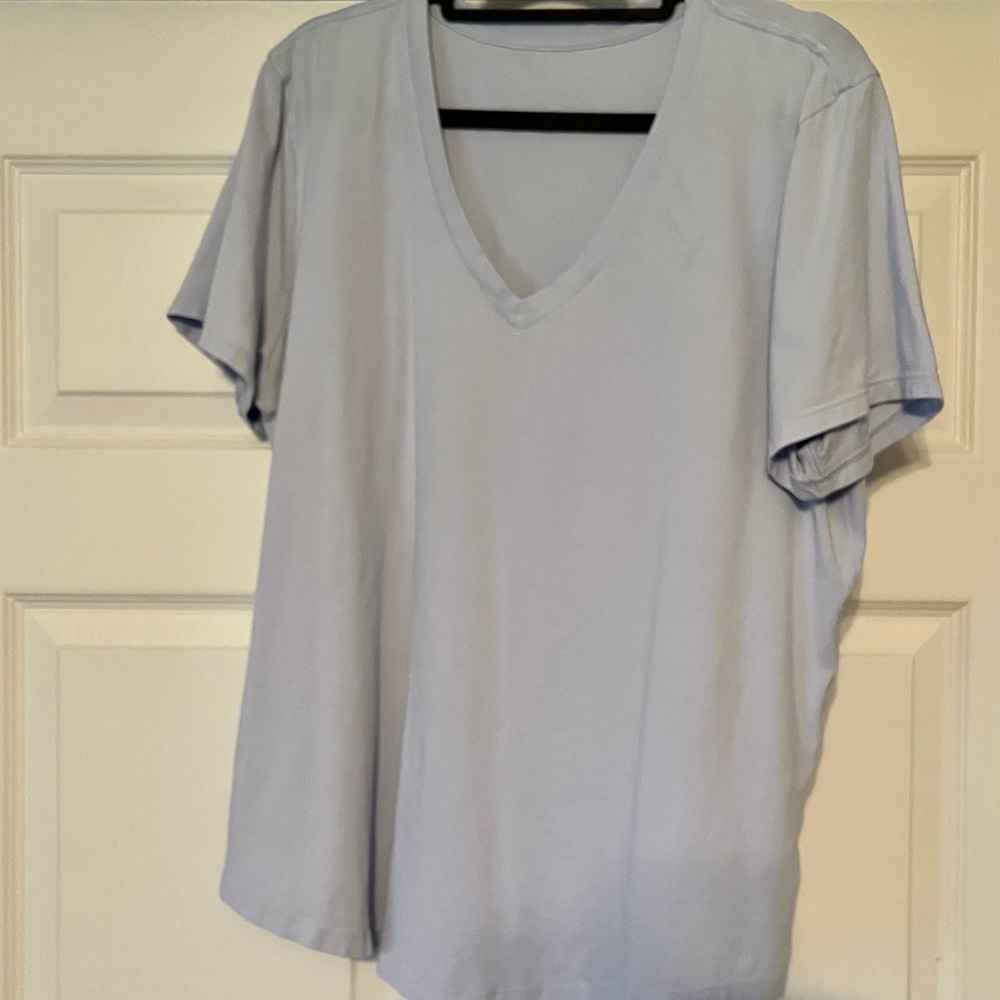 Lululemon Love Crewneck Tee size 14 Pastel Blue